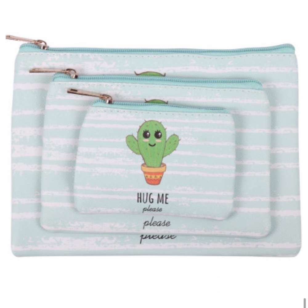 3 Piece “Hug Me Please” Bag Set